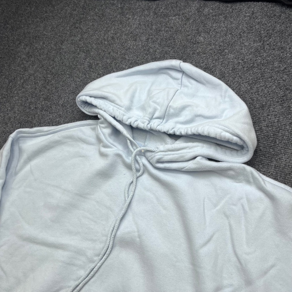 Universal Thread Oversized Pullover Sweatshirt Light Blue Hoodie